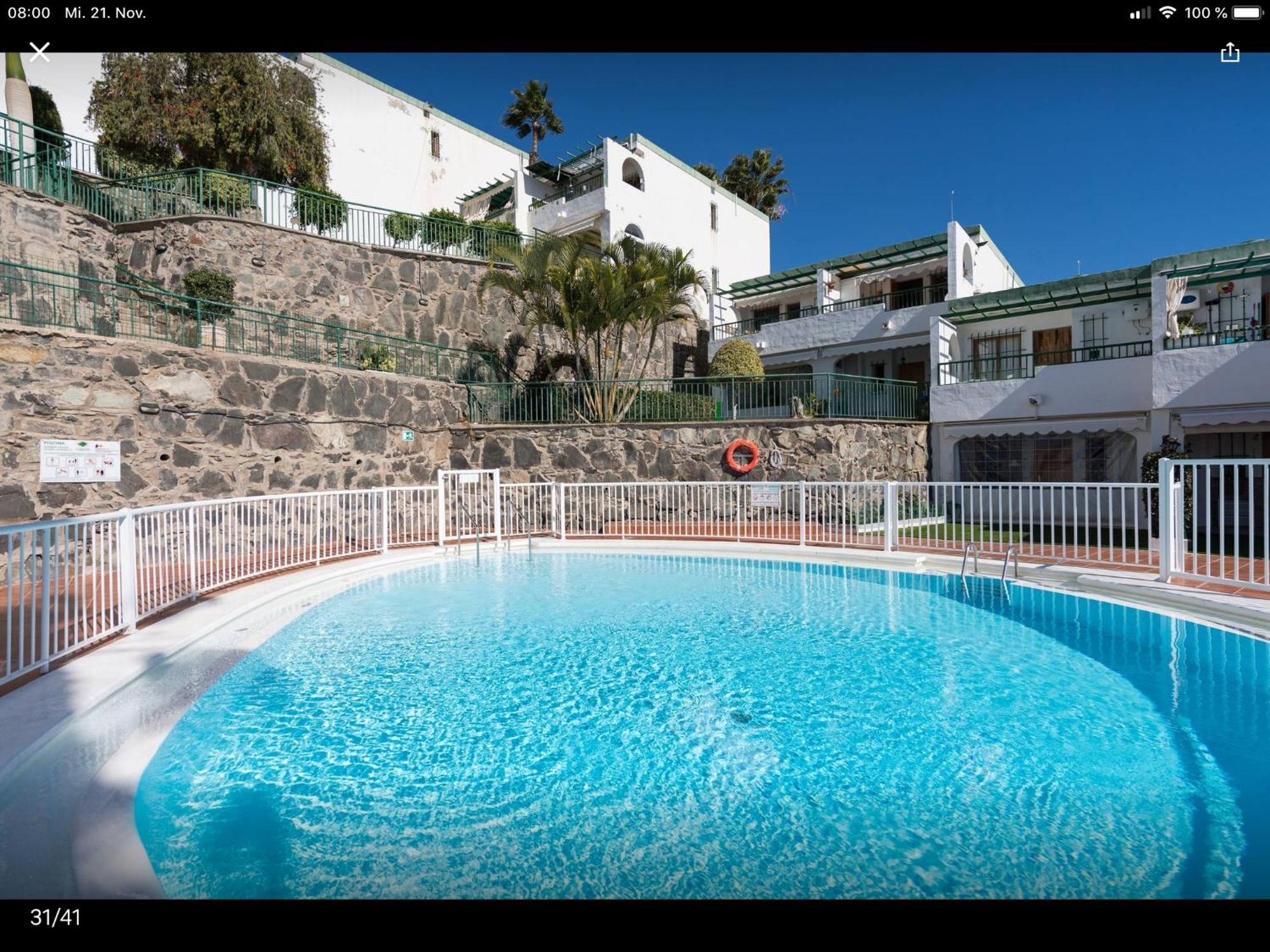Sea View 2Br Toploctaion Heated Pool 5 Min To Beach San Agustín Exteriör bild
