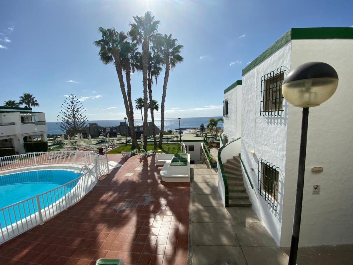 Sea View 2Br Toploctaion Heated Pool 5 Min To Beach San Agustín Exteriör bild